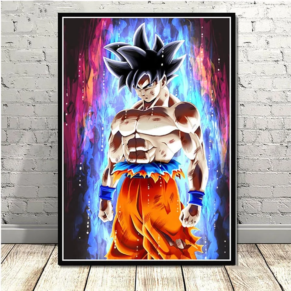 Resin Art Wallpaper - 5D Full Round Diamond Paintings Anime