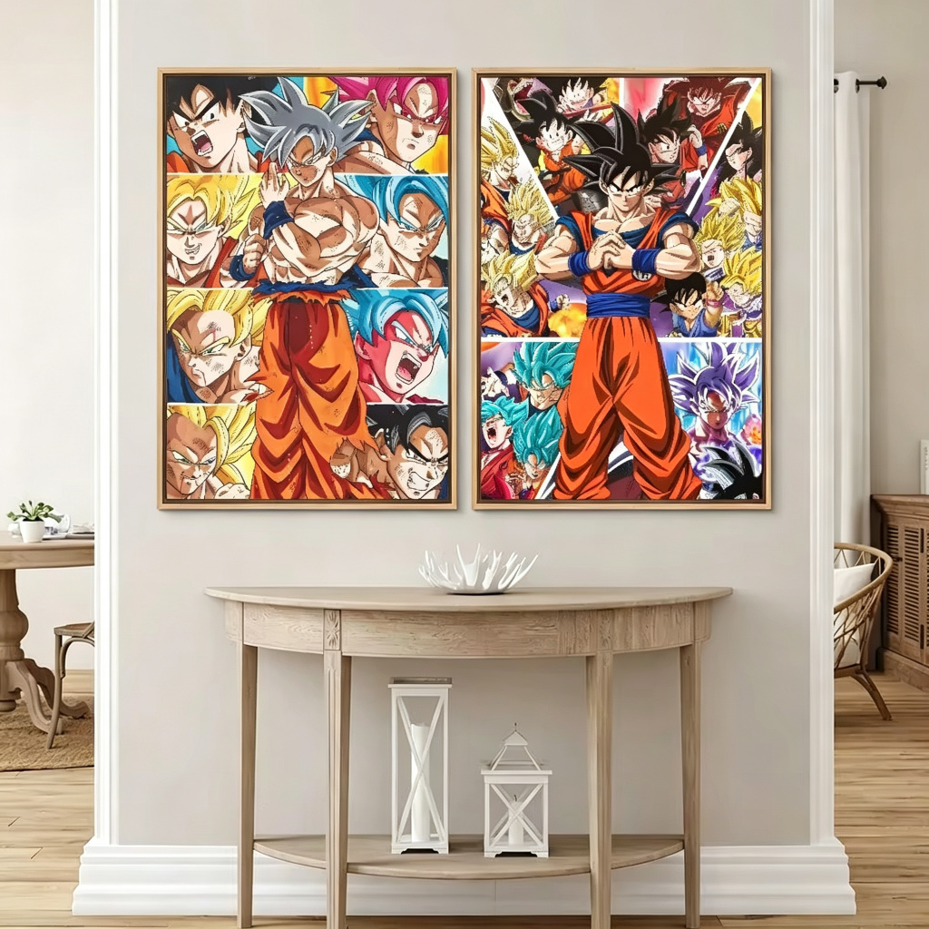 Resin Art Goku - Dragon Ball Goku Anime 5D Full
