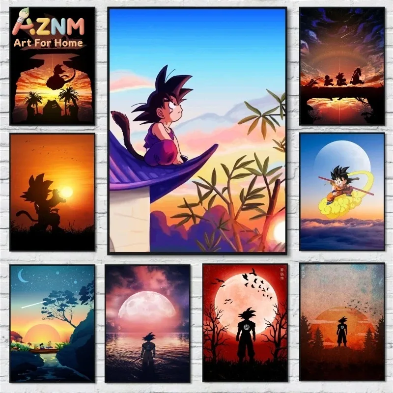 AZNM Dragon Ball Kid Goku Suns - огляд і ціна Resin Art Goku
