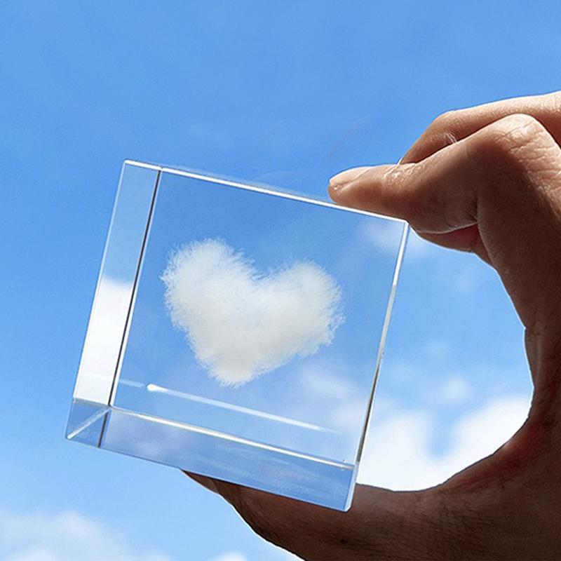 Cloud Cube Ornament Cloud Cube - огляд і ціна Resin Art Cube