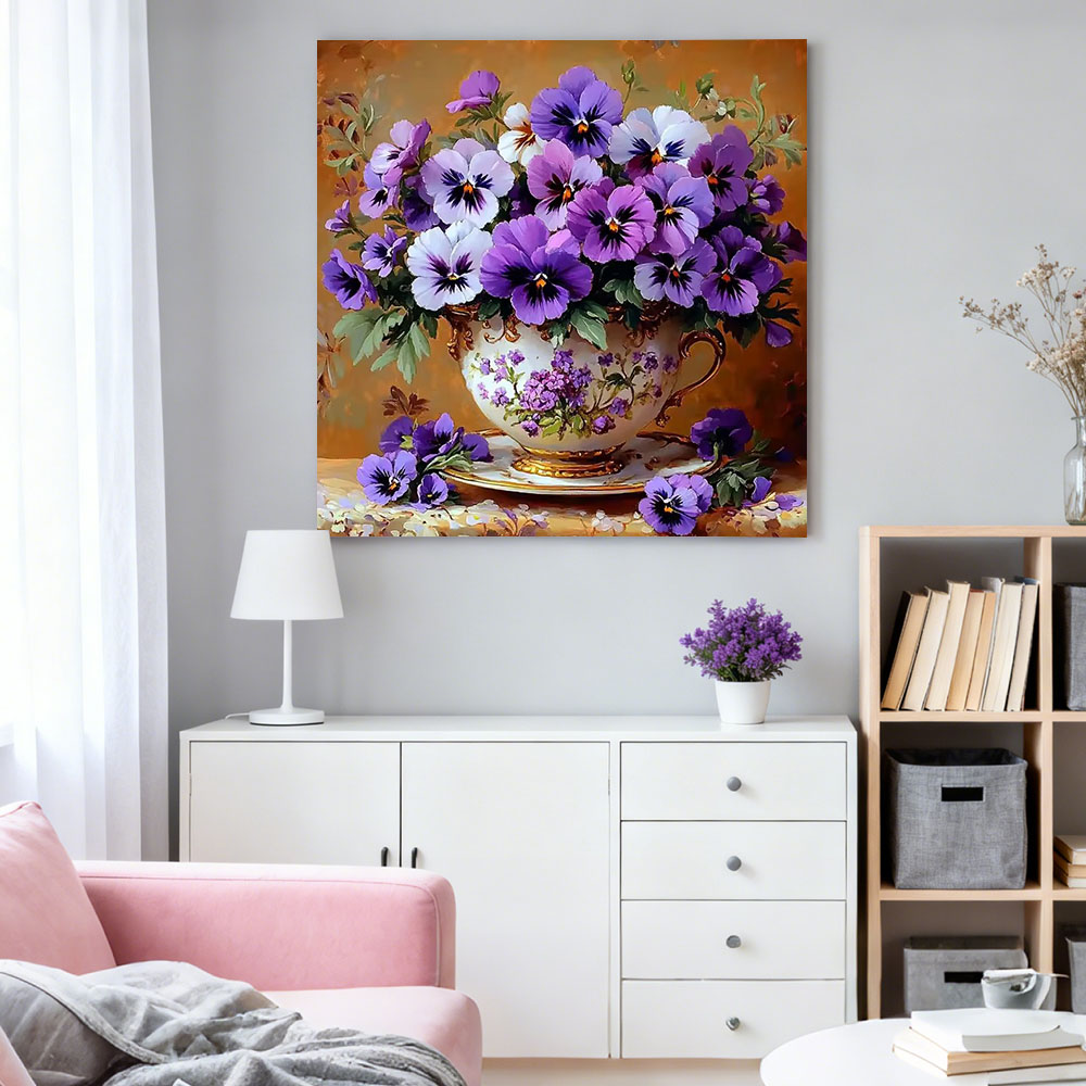 HUACAN 5D Diamond Mosaic Rose  - огляд і ціна Resin Art Wallpaper