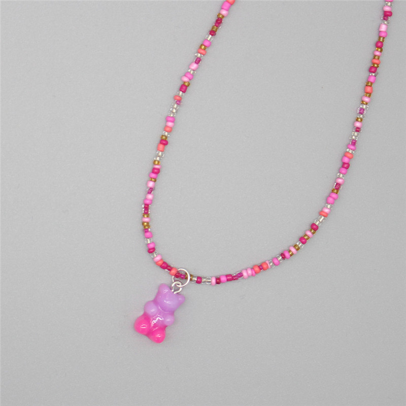 New Bohemia Korean Lover Color - огляд і ціна Resin Art Necklace