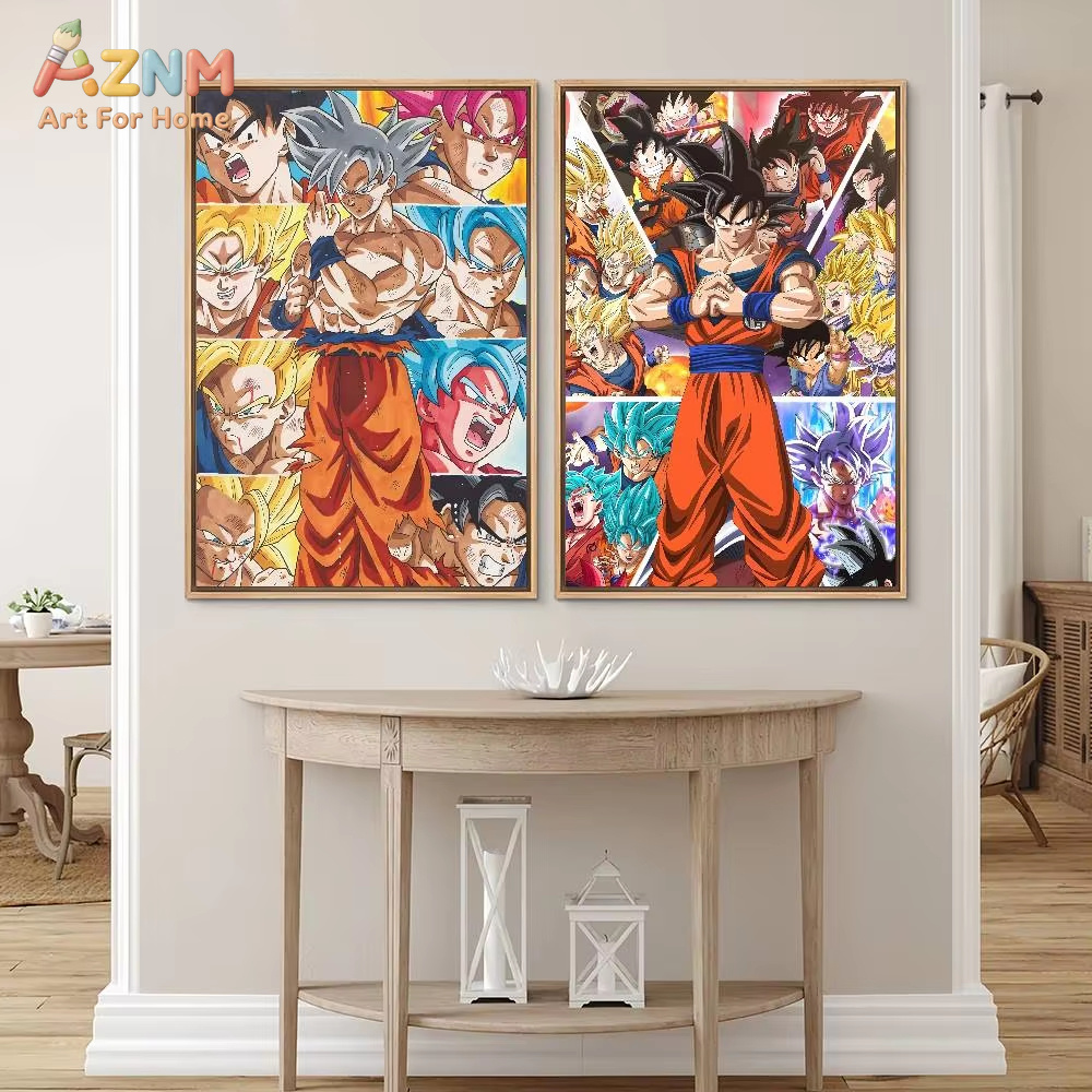 AZNM Dragon Ball Diamond Poste - огляд і ціна Resin Art Goku