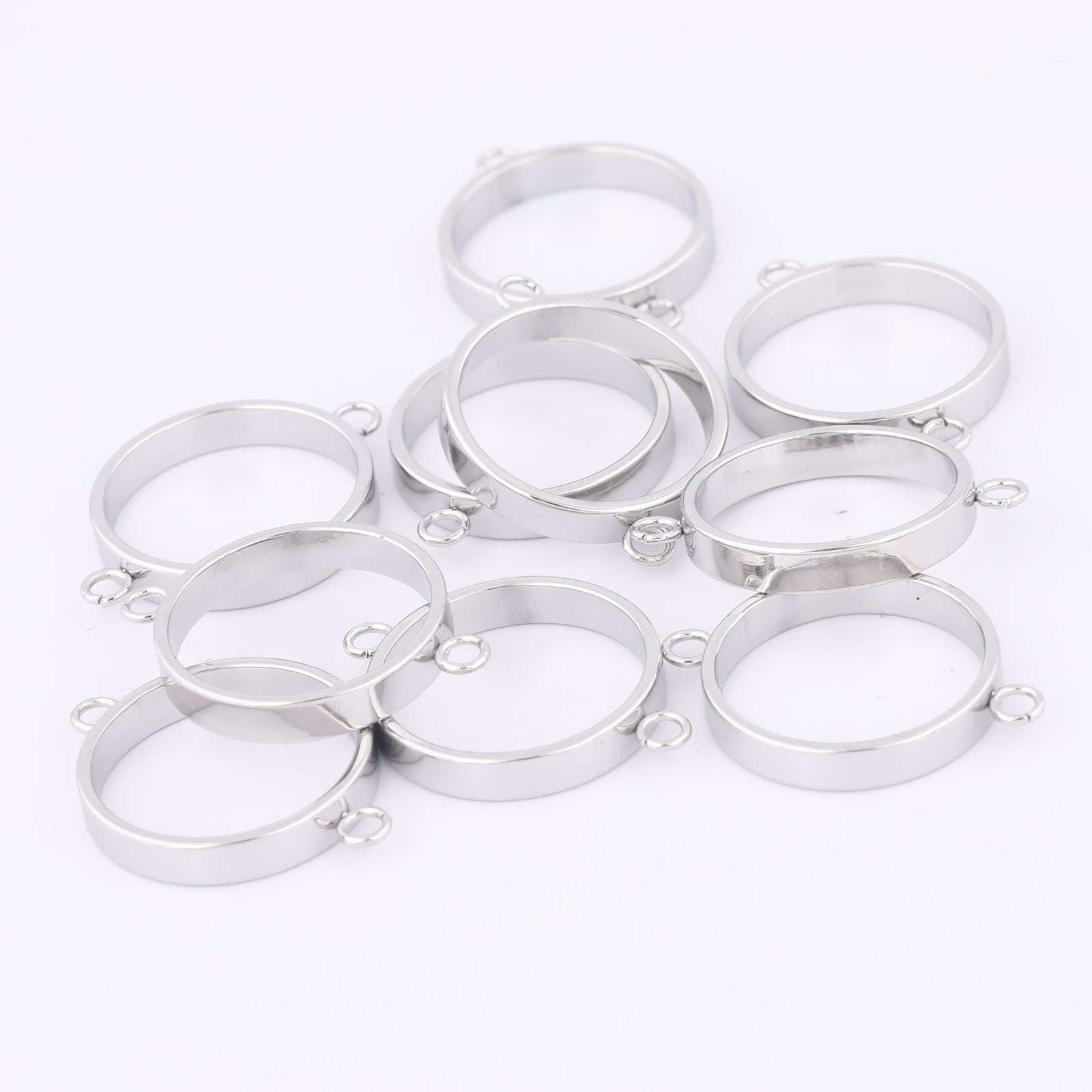 10pcs Stainless Steel 14mm Ope - огляд і ціна Resin Art Box