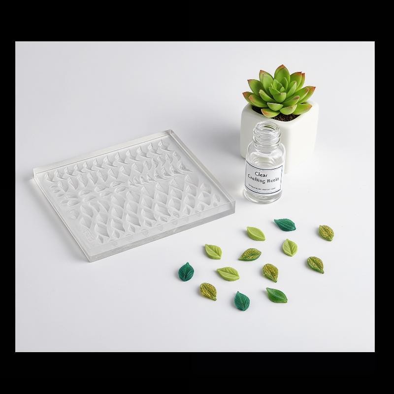 Miniature Leaf Silicone Mold 3 - огляд і ціна Resin Art Necklace