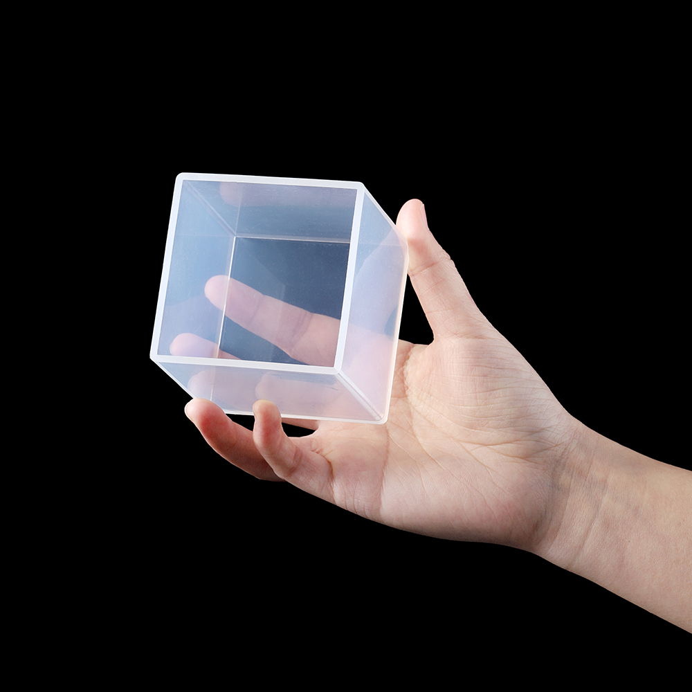 Clear Silicone Cube Molds Larg - огляд і ціна Resin Art Cube