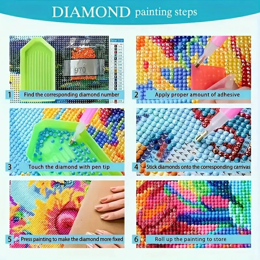 Cartoon Happy Old Couple 5D Fu - огляд і ціна Resin Art For Beginners