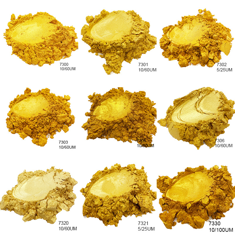 1kg Gold Metallic Pearl Pigmen - огляд і ціна Mica Flake Resin