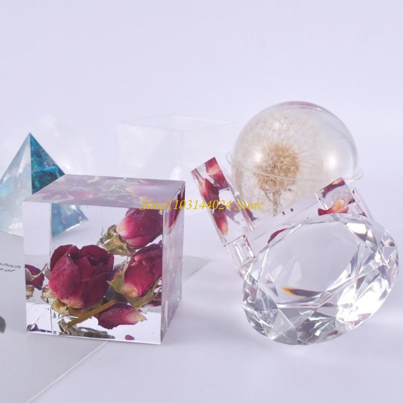 N5KE Cube Silicone Molds Epoxy - огляд і ціна Resin Art Cube