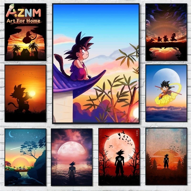 AZNM Dragon Ball Kid Goku Suns - огляд і ціна Resin Art Goku