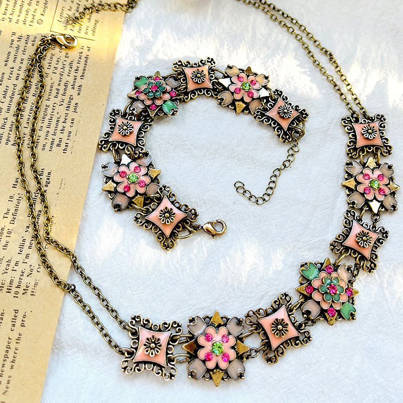 Retrofashion Necklace Bracelet - огляд і ціна Resin Art Necklace