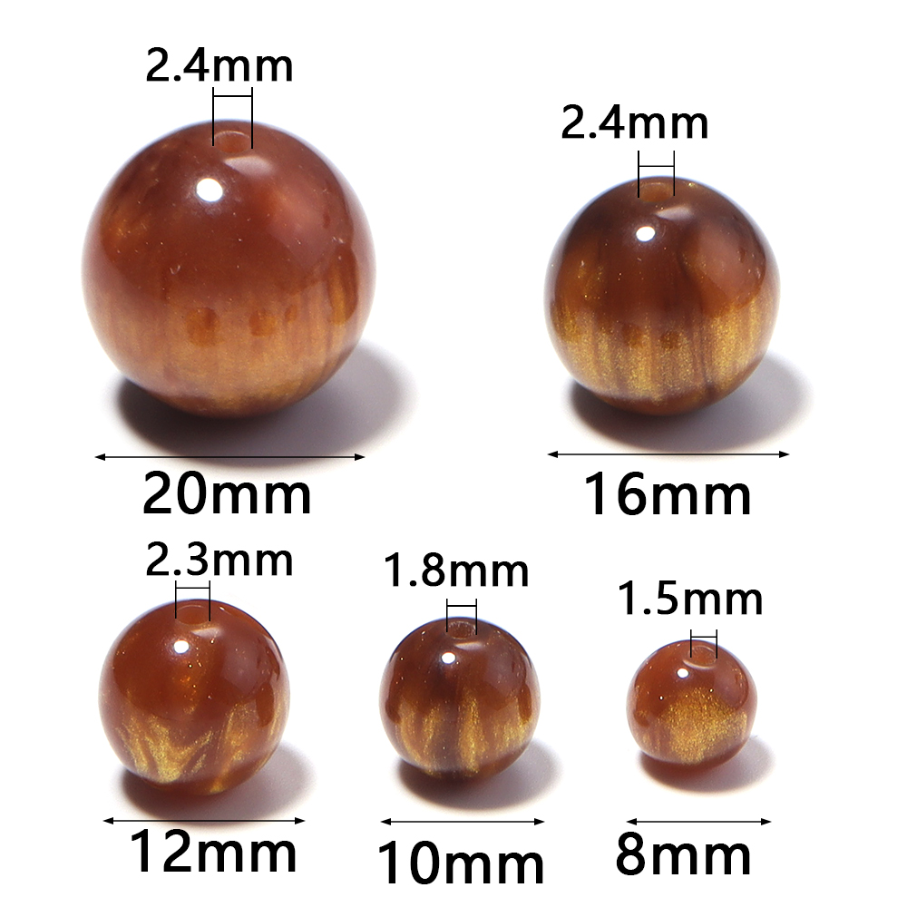 5-30pcs/lot 8-20mm Gilding Res - огляд і ціна Resin Art Box