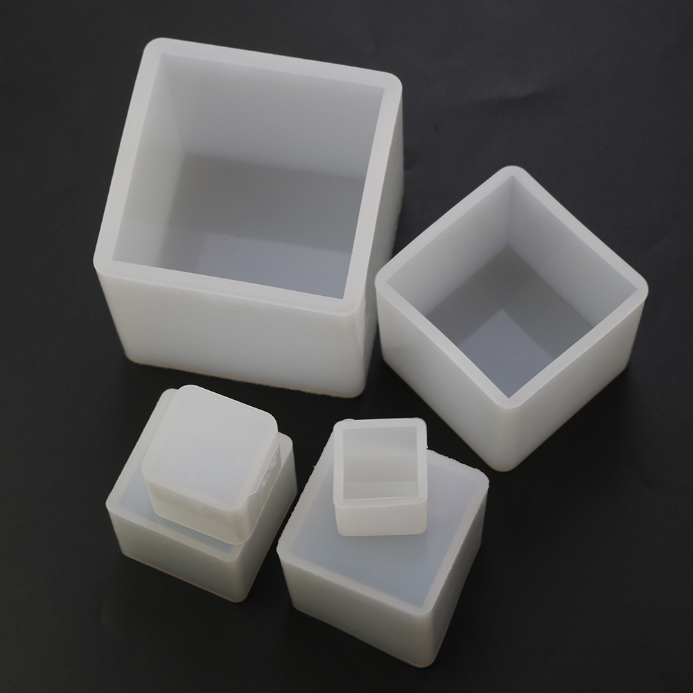 JCD 1pcs DIY Silicone Pendant  - огляд і ціна Resin Art Cube