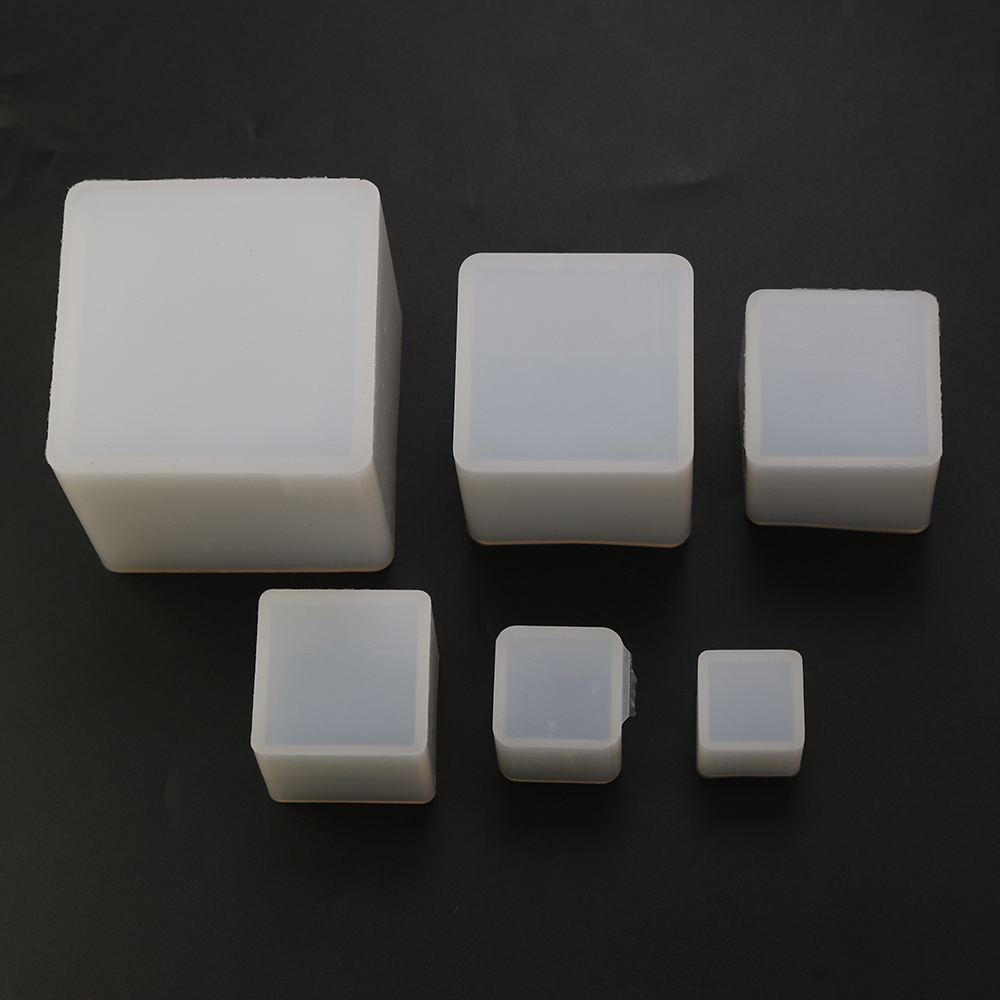 JCD 1pcs DIY Silicone Pendant  - огляд і ціна Resin Art Cube