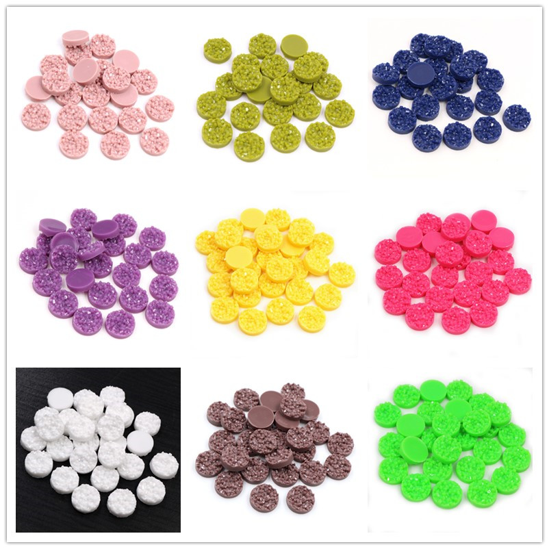 40pcs Resin Druzy Cabochons Do - огляд і ціна Resin Art Box