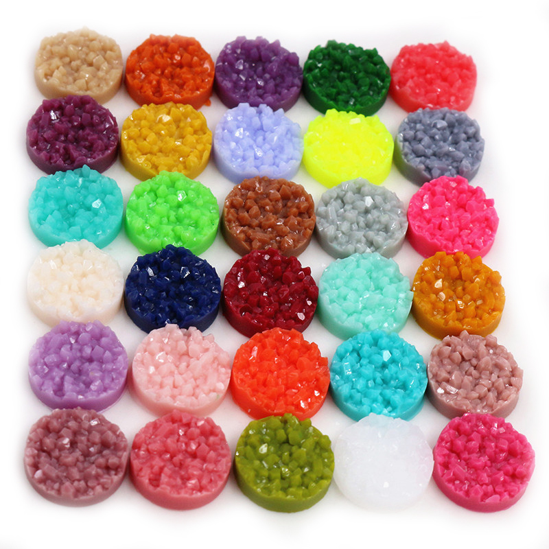 40pcs Resin Druzy Cabochons Do - огляд і ціна Resin Art Box