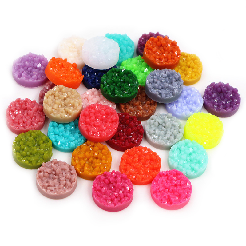 40pcs Resin Druzy Cabochons Do - огляд і ціна Resin Art Box