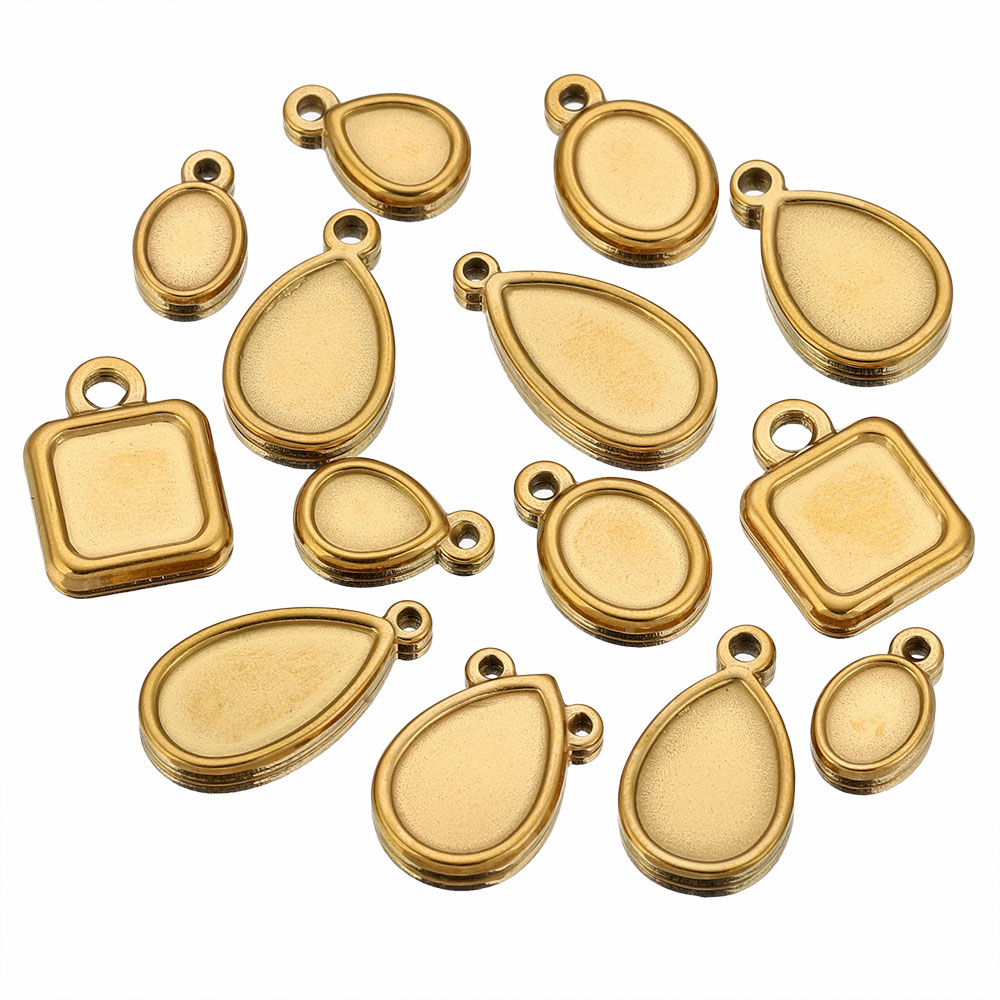 5pcs Stainless Steel Square Dr - огляд і ціна Resin Art Box