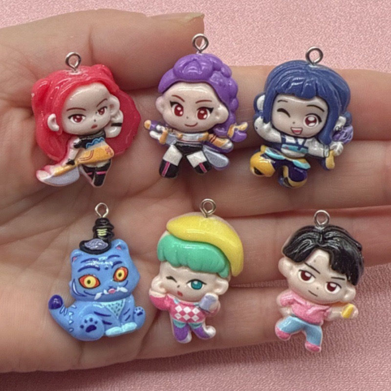 10pcs resin cartoon pendant, D - огляд і ціна Resin Art Box