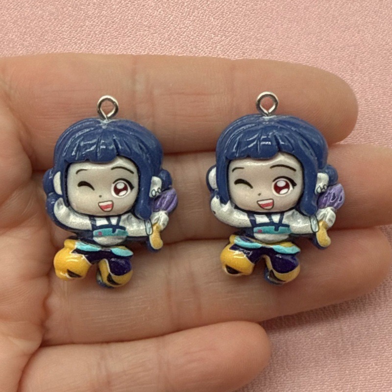 10pcs resin cartoon pendant, D - огляд і ціна Resin Art Box