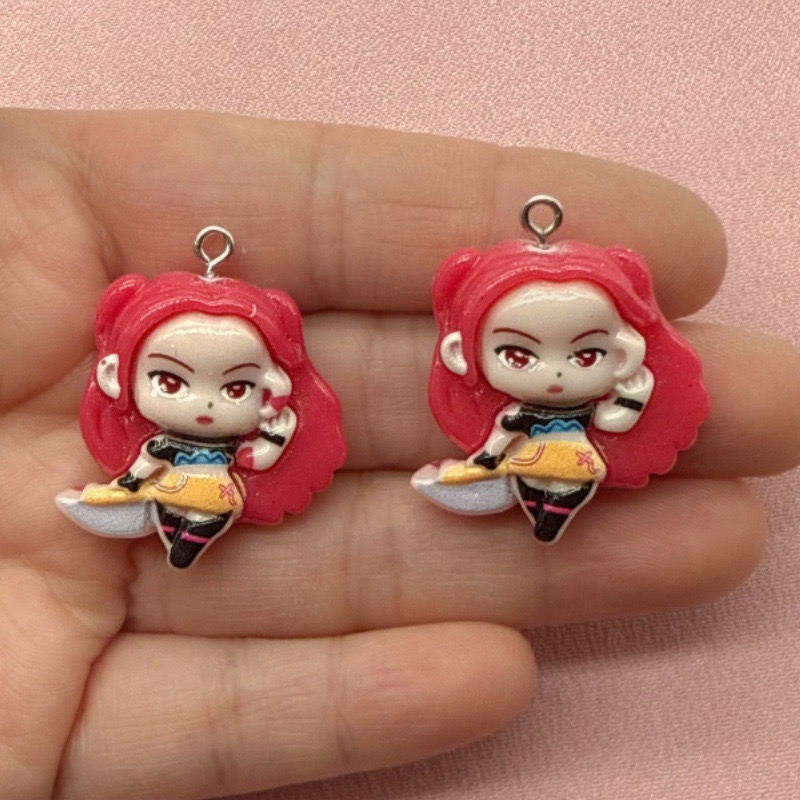 10pcs resin cartoon pendant, D - огляд і ціна Resin Art Box