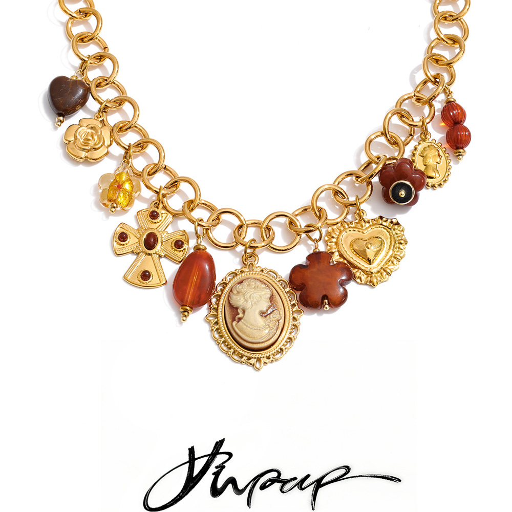 Yhpup Exclusive Design Handmad - огляд і ціна Resin Art Necklace