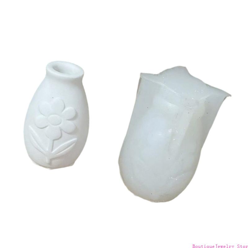 E1PE Silicone Flower Vase Mold - огляд і ціна Resin Art Class