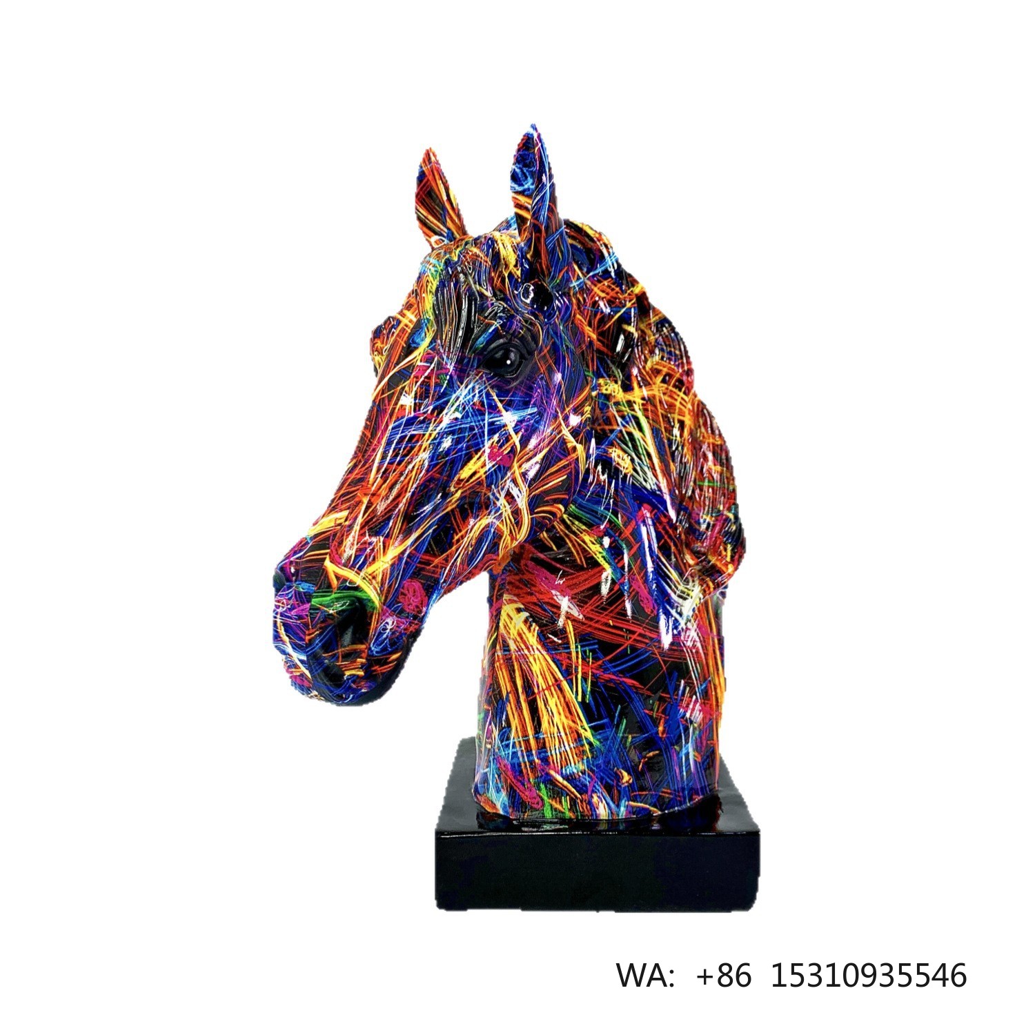 Creative Resin  Horse Head Orn - огляд і ціна Resin Art Decor