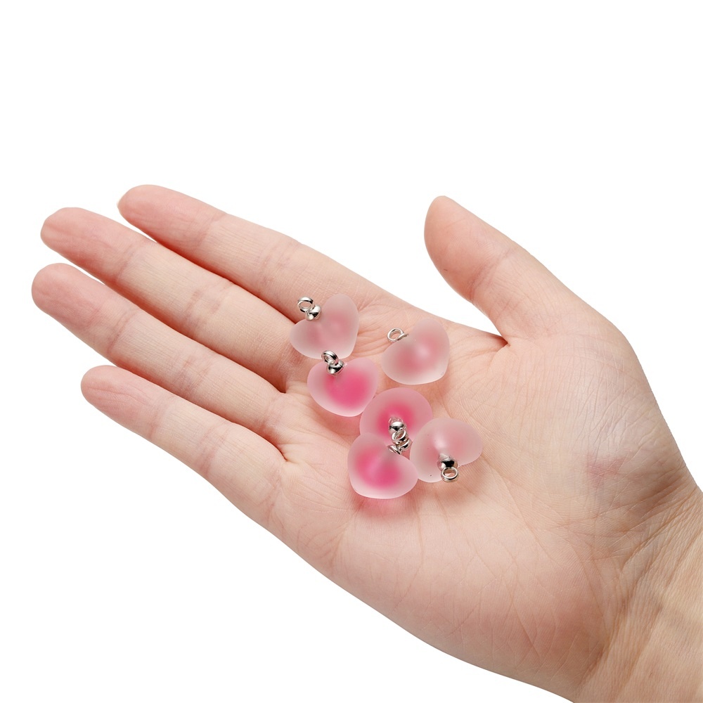 10pcs/lot Resin Frosted Multic - огляд і ціна Resin Art Necklace