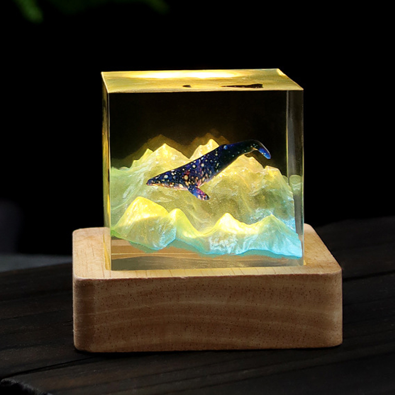 5cm Cube Organism Resin Table  - огляд і ціна Resin Art Cube