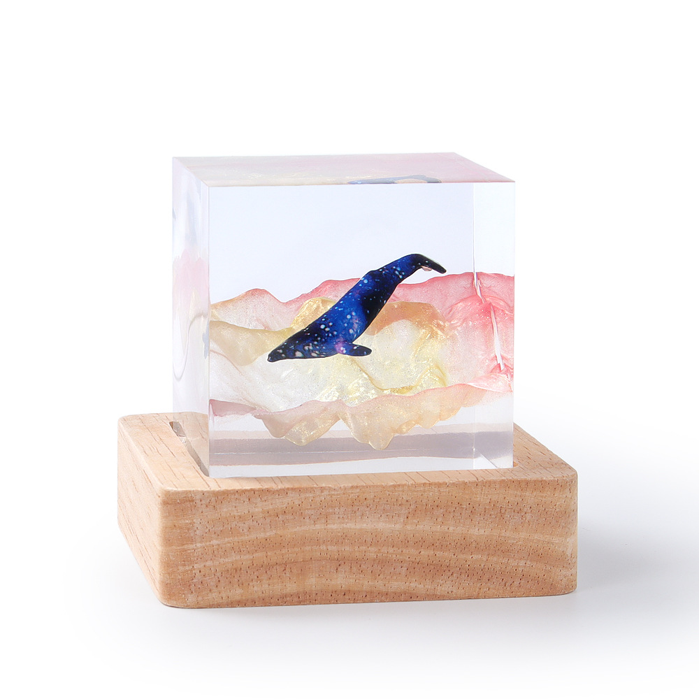 5cm Cube Organism Resin Table  - огляд і ціна Resin Art Cube