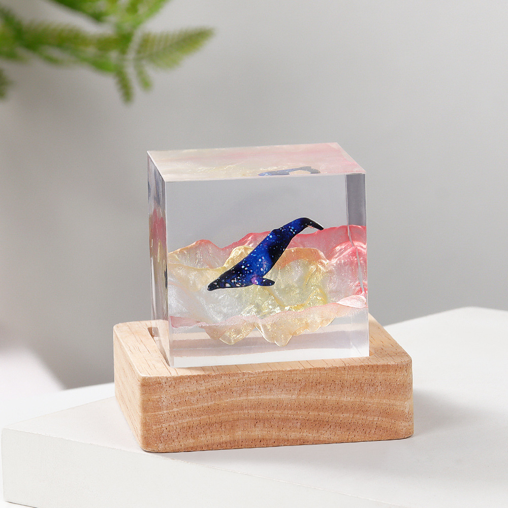 5cm Cube Organism Resin Table  - огляд і ціна Resin Art Cube