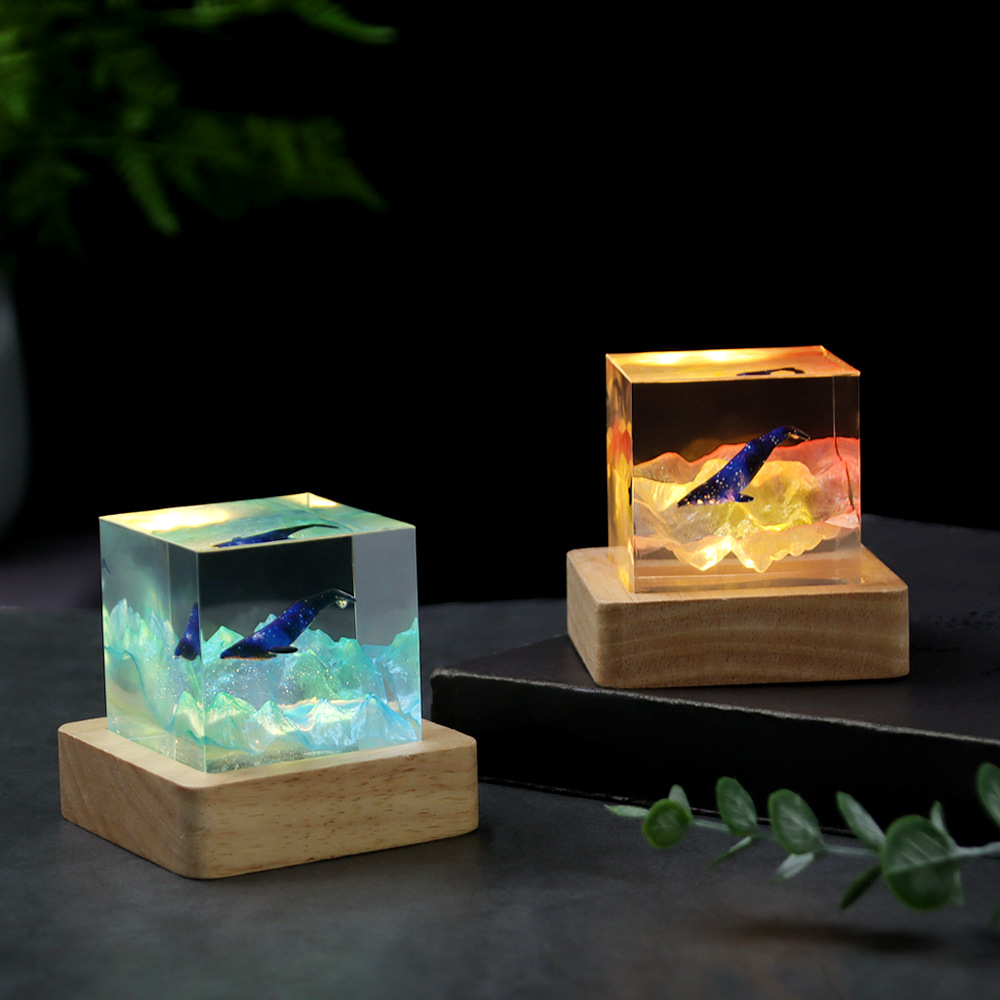5cm Cube Organism Resin Table  - огляд і ціна Resin Art Cube