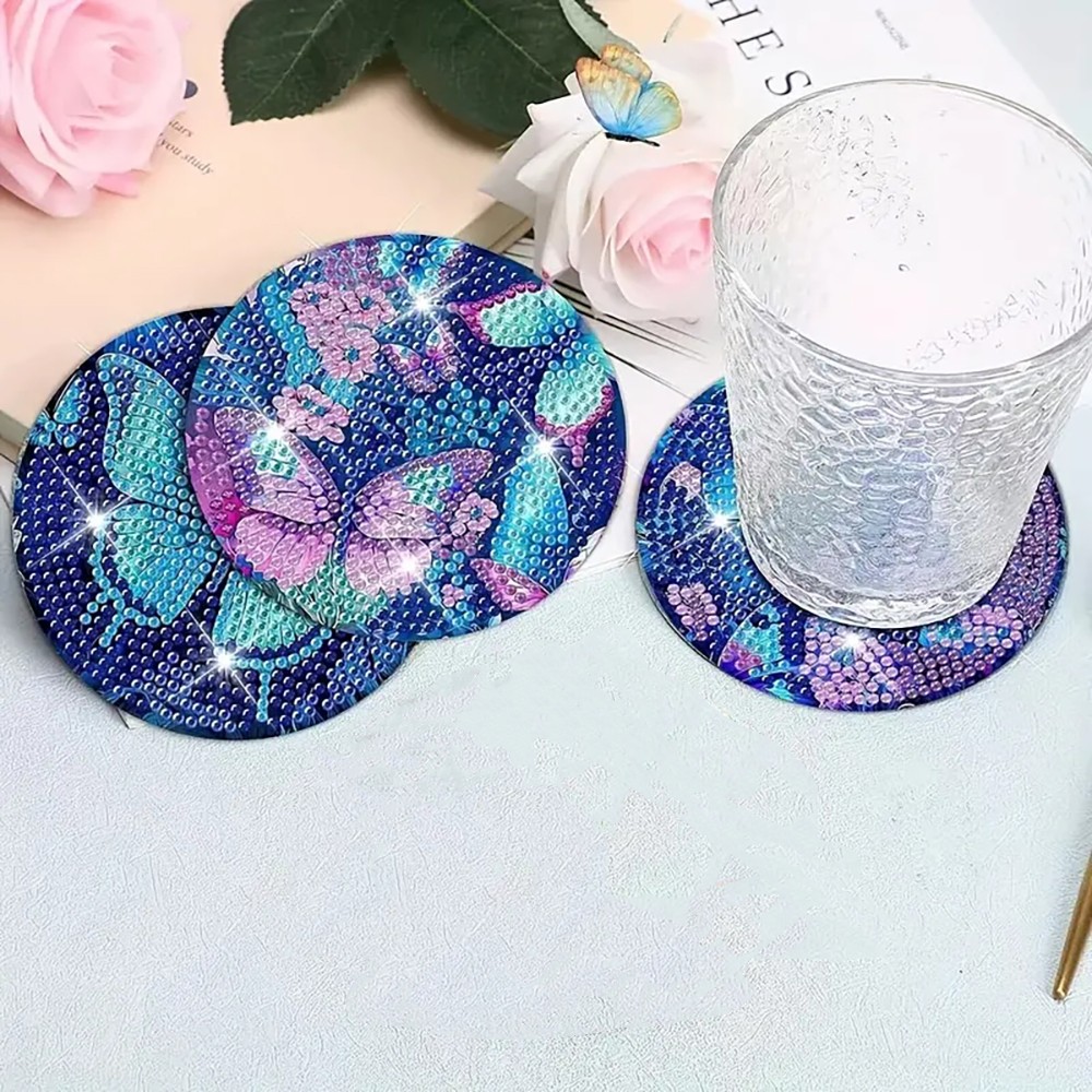 8 Diamond Art Painting Coaster - огляд і ціна Resin Art For Beginners