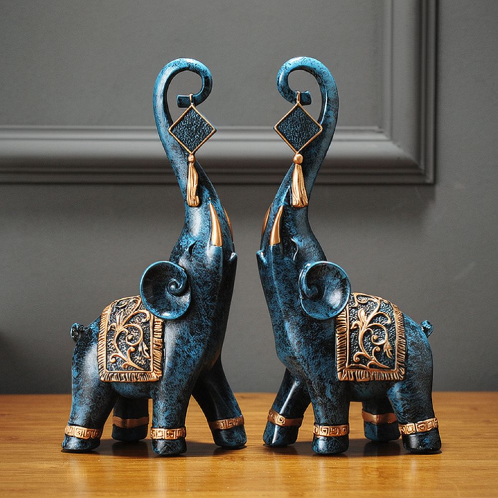 Abstract Resin Elephant Statue - огляд і ціна Resin Art Business