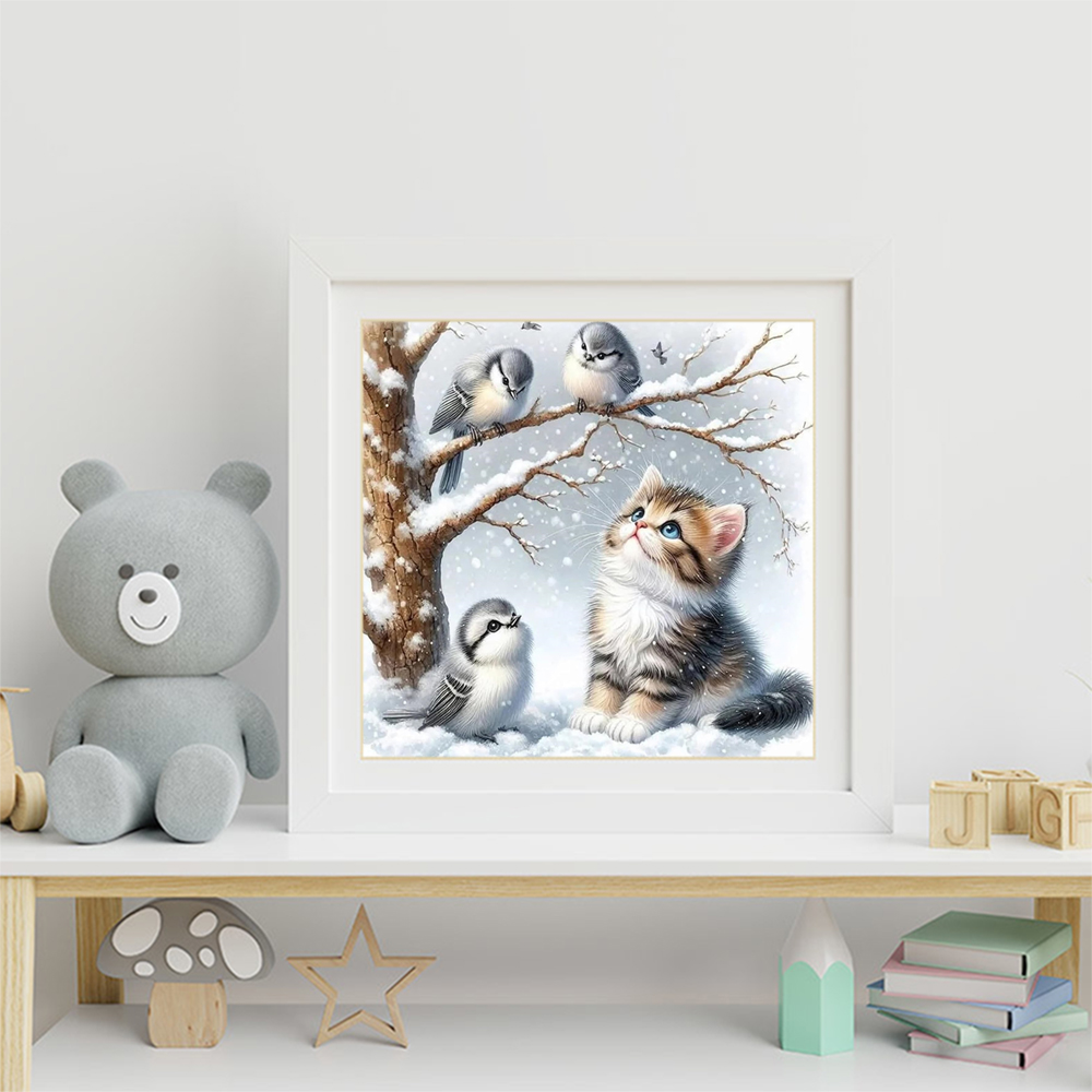 Evershine Cat Diamond Mosaic A - огляд і ціна Resin Art Wallpaper