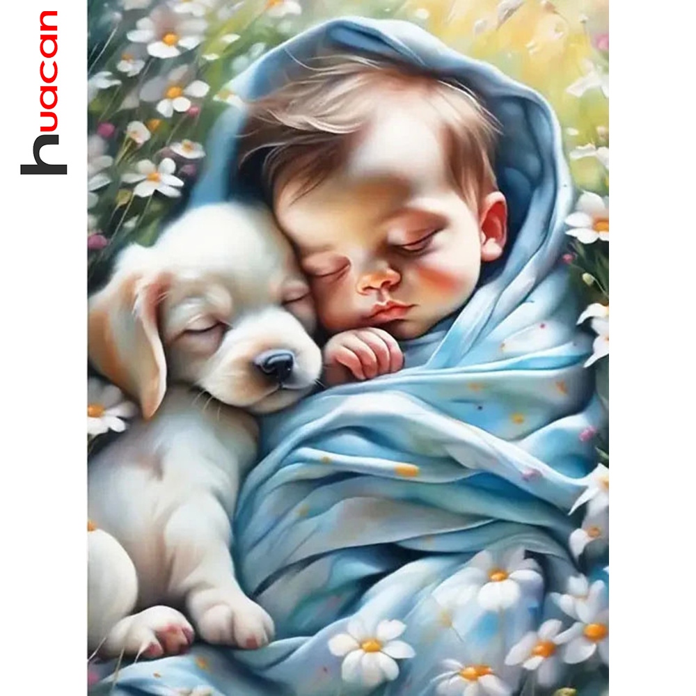 Huacan Diy Diamond Painting Po - огляд і ціна Resin Art Wallpaper