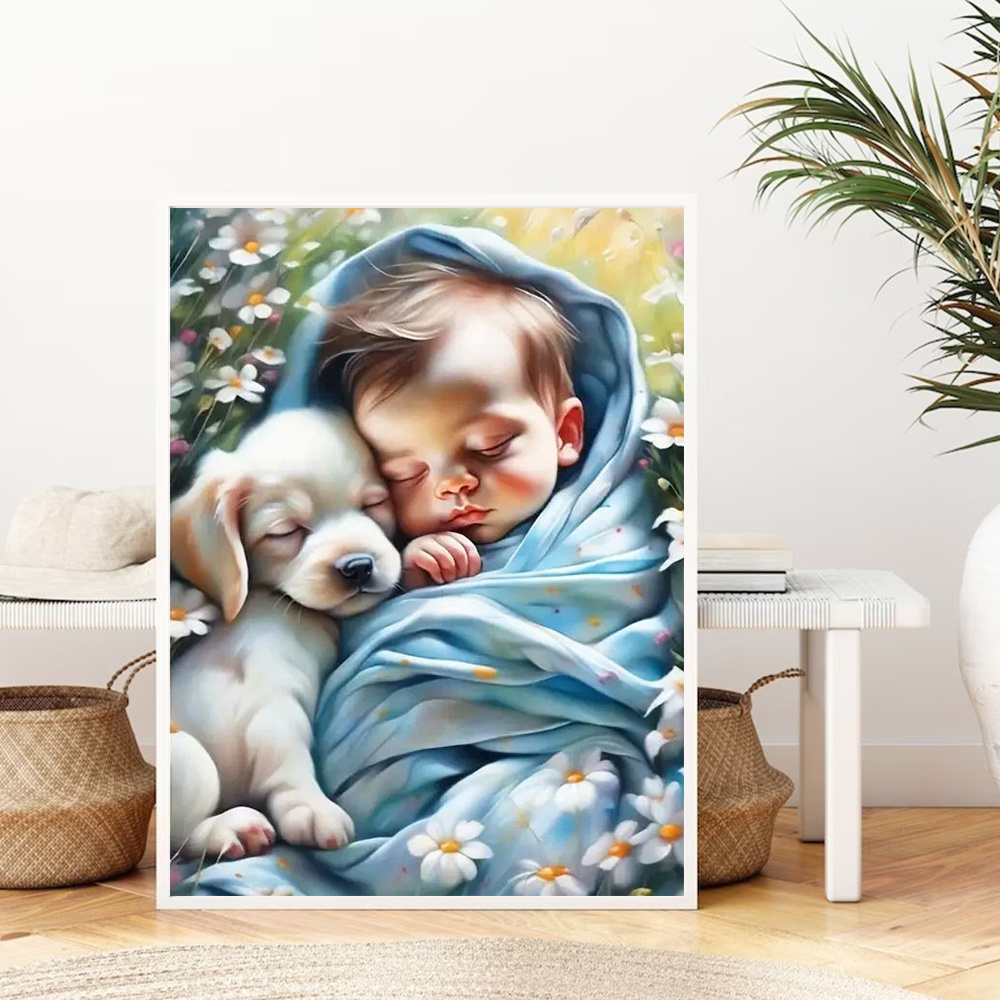 Huacan Diy Diamond Painting Po - огляд і ціна Resin Art Wallpaper