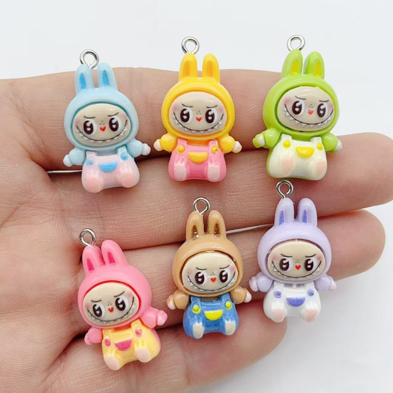 10Pcs Kawaii Rabbit Strawberry - огляд і ціна Resin Art Box