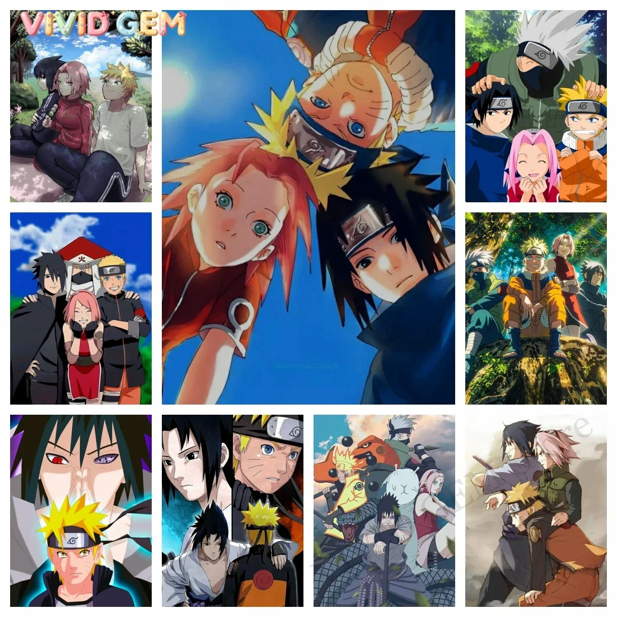 VIVID GEM Naruto Shippuden Cla - огляд і ціна Resin Art Class