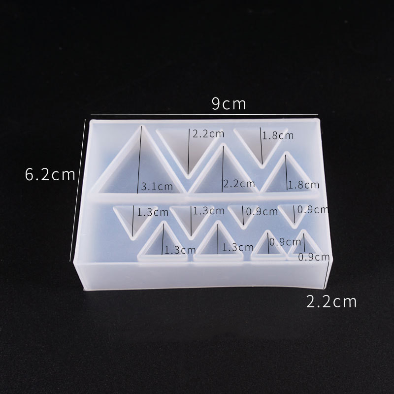 Cute beads Cube triangle Silic - огляд і ціна Resin Art Cube