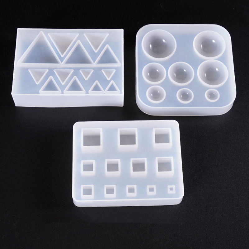 Cute beads Cube triangle Silic - огляд і ціна Resin Art Cube