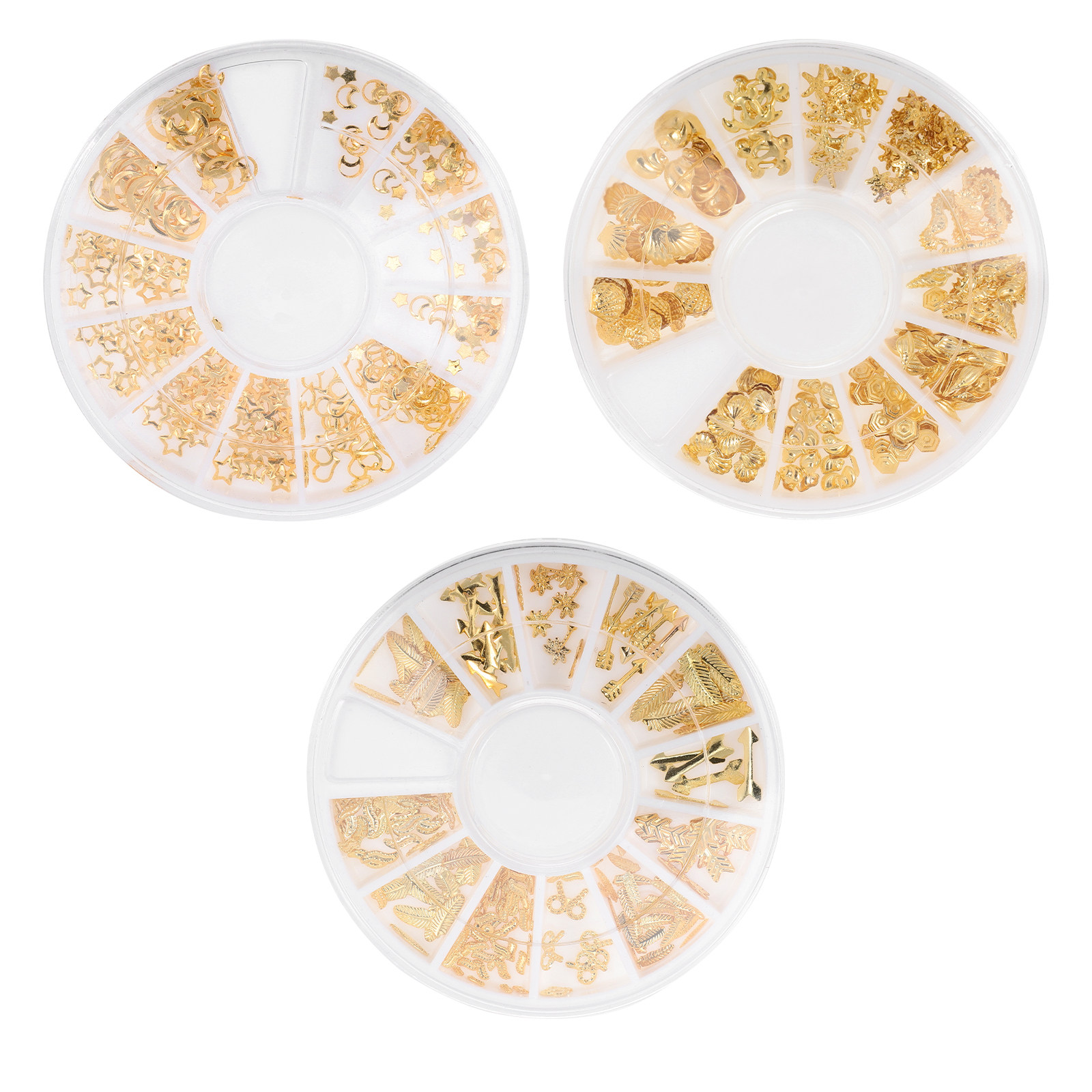 3 Boxes Metal Alloy Stickers D - огляд і ціна Resin Art Decor