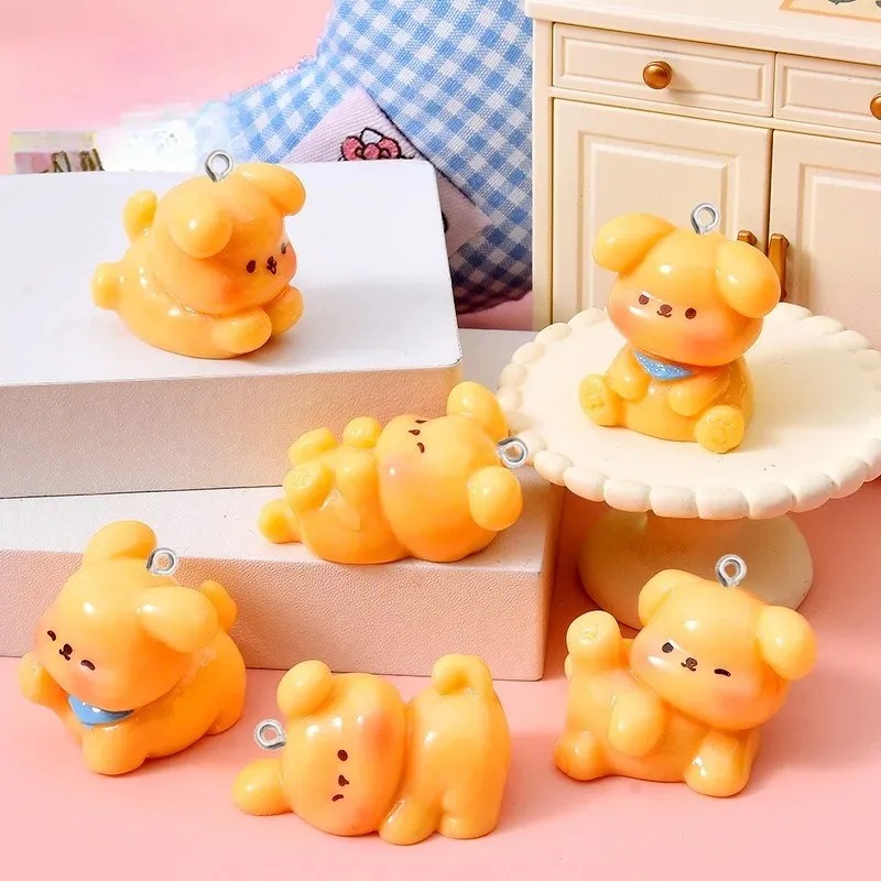 10Pcs Cute Cartoon Dog Acrylic - огляд і ціна Resin Art Box