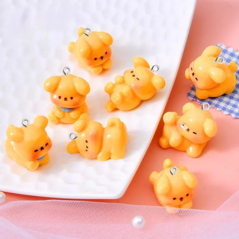 10Pcs Cute Cartoon Dog Acrylic - огляд і ціна Resin Art Box