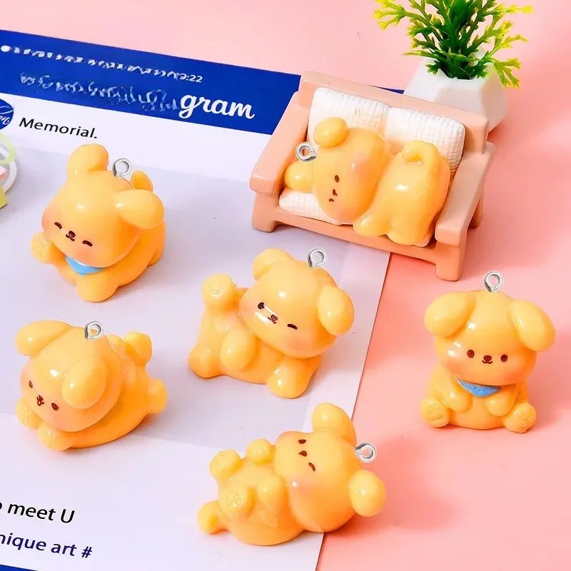 10Pcs Cute Cartoon Dog Acrylic - огляд і ціна Resin Art Box