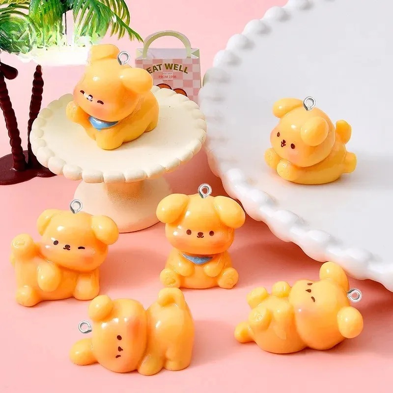 10Pcs Cute Cartoon Dog Acrylic - огляд і ціна Resin Art Box