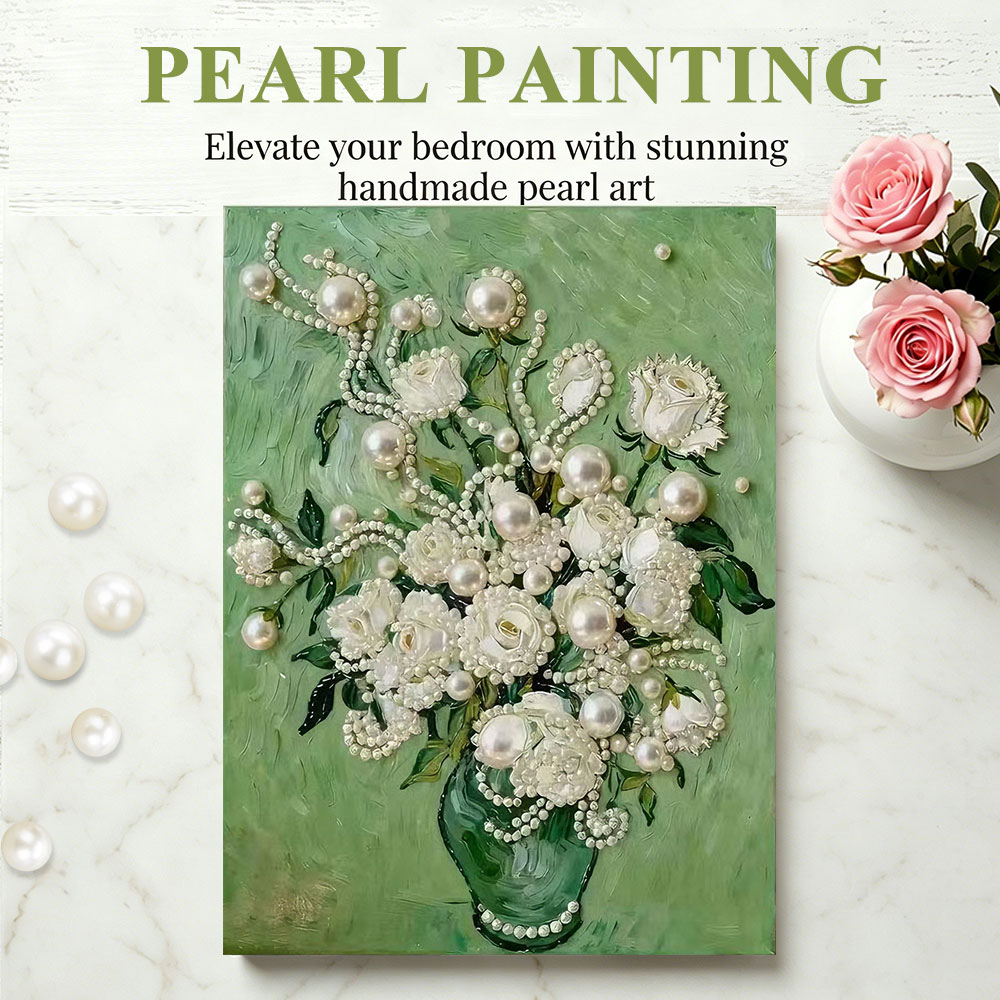 Huacan DIY Pearl Art Painting  - огляд і ціна Resin Art Wallpaper