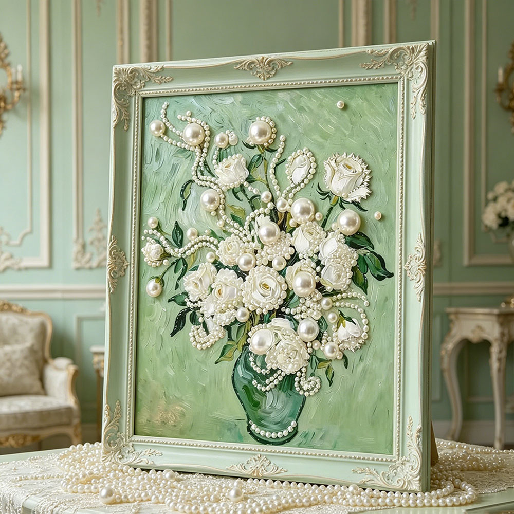 Huacan DIY Pearl Art Painting  - огляд і ціна Resin Art Wallpaper