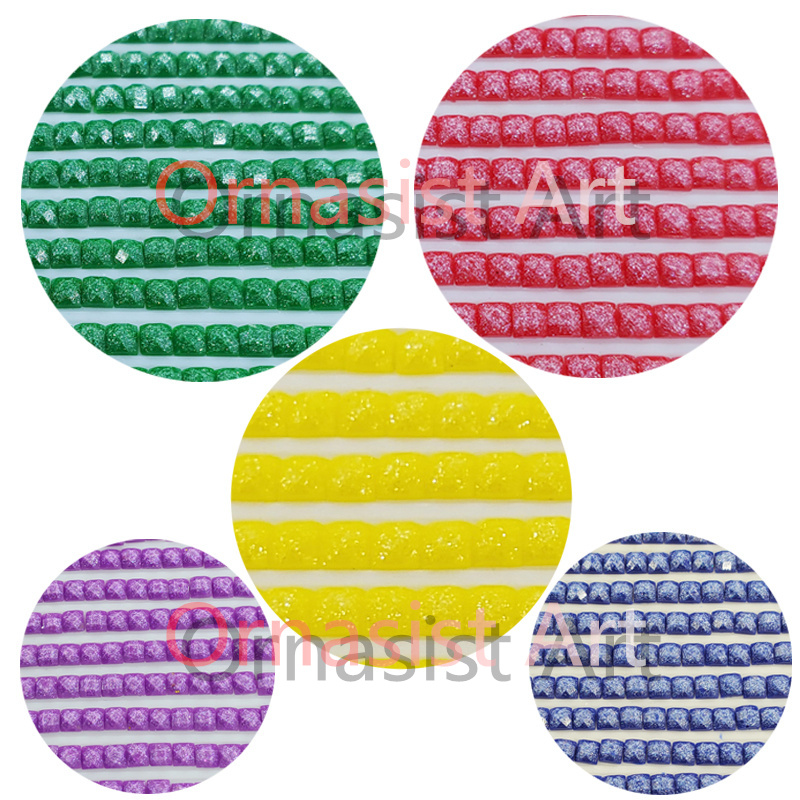 Full Crystal Diamond Mosaic Ar - огляд і ціна Resin Art Wallpaper